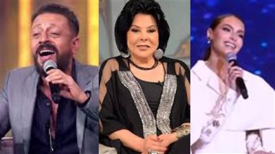 كارمن سليمان ولؤي في ضيافة صاحبة السعادة بمهرجان العلمين