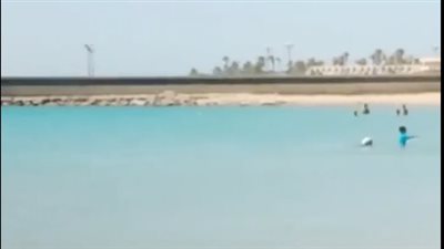 إقبال ضعيف على شواطئ طور سيناء بالتزامن مع الموجة الحارة الشديدة| بث مباشر 