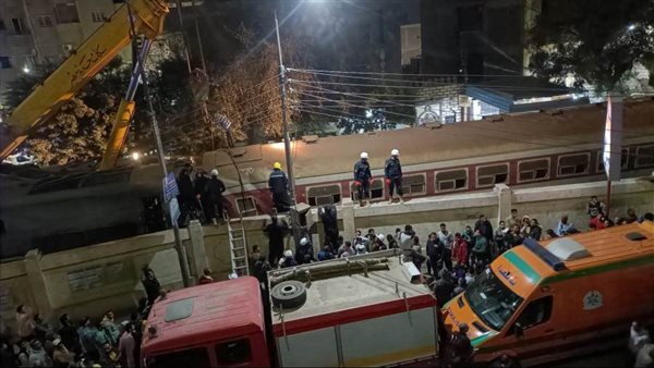 خروج عربة قطار ـ