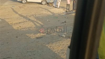 إصابة 13 شخصًا في حادث انقلاب سيارة ميكروباص بالفيوم