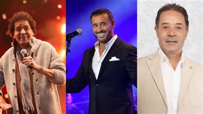 منير وكاظم الساهر ومدحت صالح يفتتحون أولى حفلات مهرجان العلمين