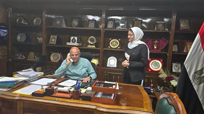 محافظ القليوبية يهنئ الأولى على الدبلومات الفنية بمدرسة مسطرد الزراعية المتقدمة