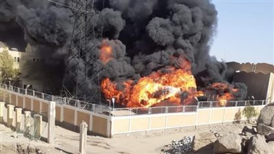 محافظ أسوان يأمر بفتح تحقيق عاجل في حريق محطة محولات كهرباء