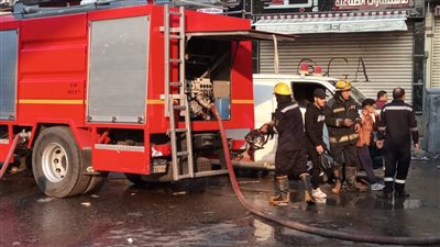 السيطرة على حريق هائل في محطة محولات شوشة بالمنيا