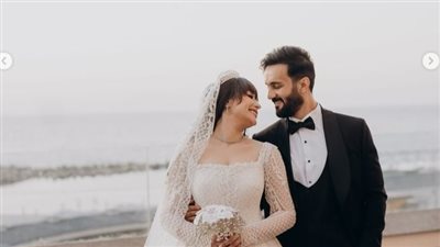 حسني شتا يحتفل بزفافه على فتاة من خارج الوسط الفني بالإسكندرية| صور