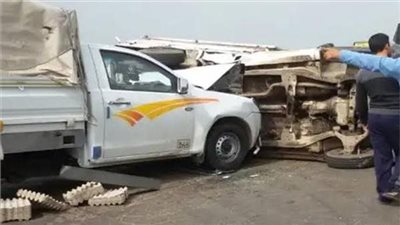  مصرع 3 أشخاص وإصابة آخر في حادث تصادم على الطريق الدائري