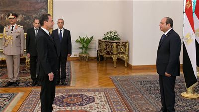السيسي يتسلم أوراق اعتماد سفراء السعودية والمغرب وأمريكا وفرنسا والسودان والعراق| صور