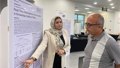 الجامعة الألمانية بالقاهرة تنظم معرضا لمشاريع تخرج طلاب كلية هندسة وتكنولوجيا المعلومات