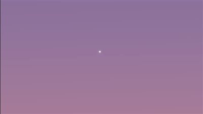 تستمر حتى نهاية العام.. بداية ظهور نجمة المساء في سماء الوطن العربي