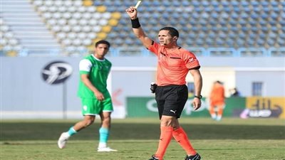 محمود وفا حكمًا لمباراة الزمالك وبلدية المحلة في الدوري