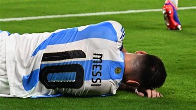 ميسي يغادر نهائي كوبا أمريكا 2024 بعد تعرضه لـ الإصابة