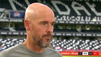 تين هاج بعد الهزيمة في الودية الأولى: النتيجة غير مهمة