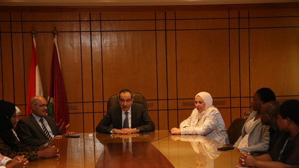 لقاء رئيس جامعة الفيوم