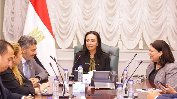 اجتماع وزيرة التضامن