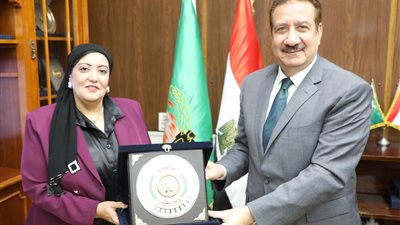 قيادات المنوفية تكرم الدكتورة رشا خضر وكيل وزارة الصحة بعد تصعيدها