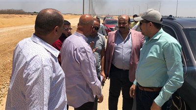 مسئولو هيئة المجتمعات يوجهون بضرورة تكثيف العمل وتذليل العقبات بمدينة سفنكس الجديدة