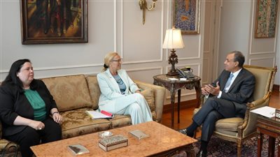 وزير الخارجية يستقبل كبيرة منسقي الأمم المتحدة للشئون الإنسانية وإعادة الإعمار في غزة