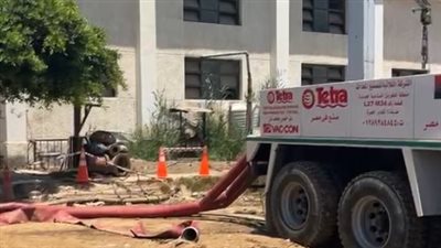 إعادة تشغيل محطة الصرف الصحي الرئيسية بالعريش بعد توقفها يومين| بث مباشر 