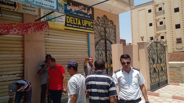 غلق المحال المخالفة