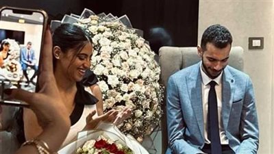 أبرز اللقطات من حفل خطوبة نجل بيومي فؤاد | صور