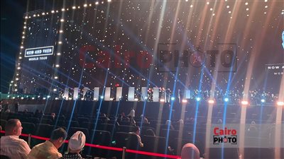 الاستعدادات النهائية لـ حفل كاظم الساهر في مهرجان العلمين الجديدة