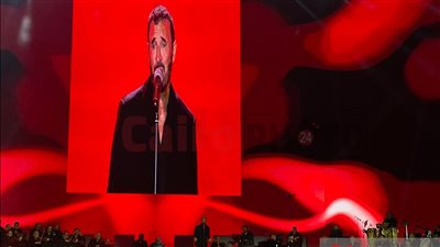 كاظم الساهر من حفله بمهرجان العلمين الجديدة: مصر حلوة | صور