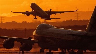 وزارة الطيران: تأخر إقلاع ووصول 35 رحلة جوية بسبب العطل التقني العالمي