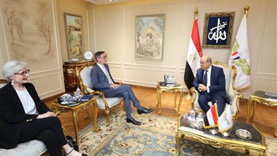 وزير الطيران يلتقي نائب الرئيس التنفيذي لمجموعة Thales الفرنسية العالمية لبحث أوجه التعاون المشترك