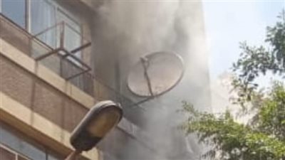 السيطرة على حريق شقة في عقار بالعجوزة