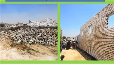 محافظة الجيزة تزيل تعديات على أملاك الدولة بمساحة 37 ألف م2 