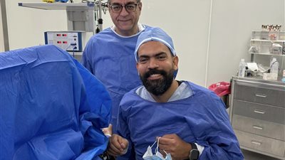 بعد إجهاضها في المرة الأولى.. خالد عليش يرزق بمولودة جديدة من زوجته ميرهان عمرو