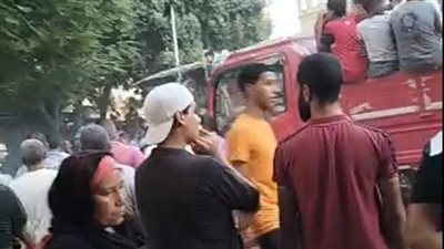 انهيار أسر ضحايا حادث التصادم في بني سويف خلال تشييع جثامينهم | بث مباشر 