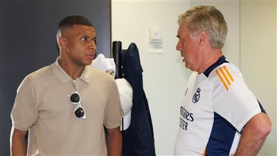 أنشيلوتي: سأتوقف عن التدريب عندما يتعب مني ريال مدريد.. وسأجد مكانا لـ مبابي 