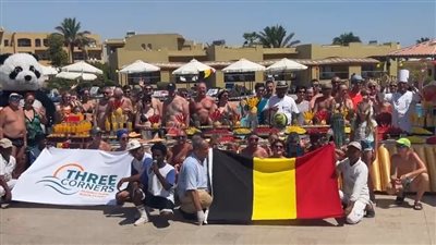 المئات يحتفلون بالعيد الوطني البلجيكي على شواطئ مرسى علم| صور