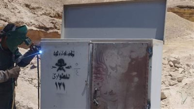 بعد ملاحظات الوزارة.. جهاز 15 مايو ينهي خطة صيانة أكشاك الكهرباء وردم الكابلات المكشوفة