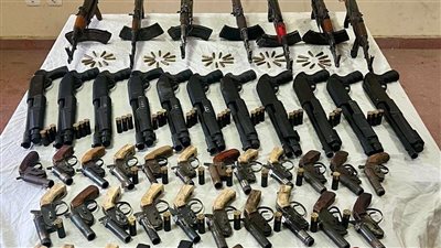 بحوزتهم أسلحة ومخدرات.. سقوط 15 متهما في حملة أمنية بأسيوط 