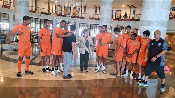 وفد الشباب والرياضة