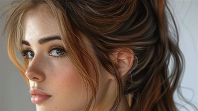 قصات شعر طويل 2025.. مدرج وويفي وغرة والكعكة المرفوعة