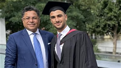 المحامي خالد أبو بكر يحتفل بتخرج نجله من جامعة وستمنستر البريطانية