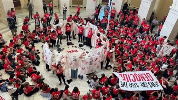 احتجاجات يهود داخل