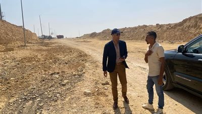 جهاز القاهرة الجديدة يبدأ أعمال رفع كفاءة الطرق المحيطة بكمبوند جنة