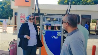 حملات مكثفة على محطات الوقود في مطروح لمتابعة توفر المواد البترولية