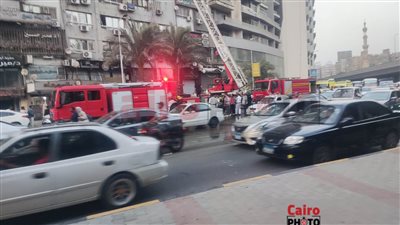 السيطرة على حريق كابل كهرباء في منطقة الزمالك