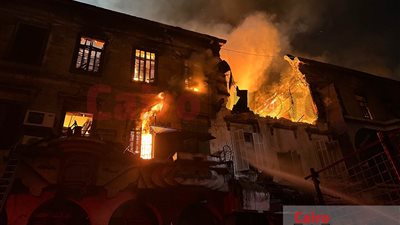 استمر 9 ساعات متواصلة.. لقطات مروعة من حريق مخازن العتبة والنيران تلتهم طابقين