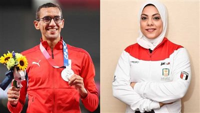 أبرز المعلومات عن سارة سمير وأحمد الجندي حاملي علم مصر بافتتاح أولمبياد باريس 2024