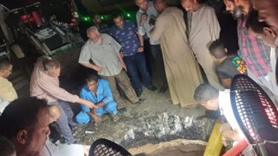 تحرك من المحافظة بعد هبوط أرضي مفاجئ أمام مستشفى قنا| بث مباشر 