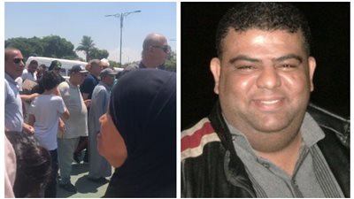 أحمد السقا أول الحضور في جنازة الفنان محمد نصر 