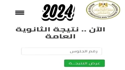 لينك نتيجة جميع مواد الثانوية العامة 2024.. اعرف درجاتك