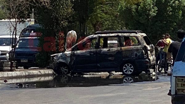 جانب من الحريق 