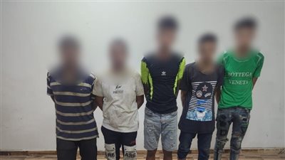 القبض على المتهمين بسرقة سور حديدي من أعلى كوبري بالقليوبية 